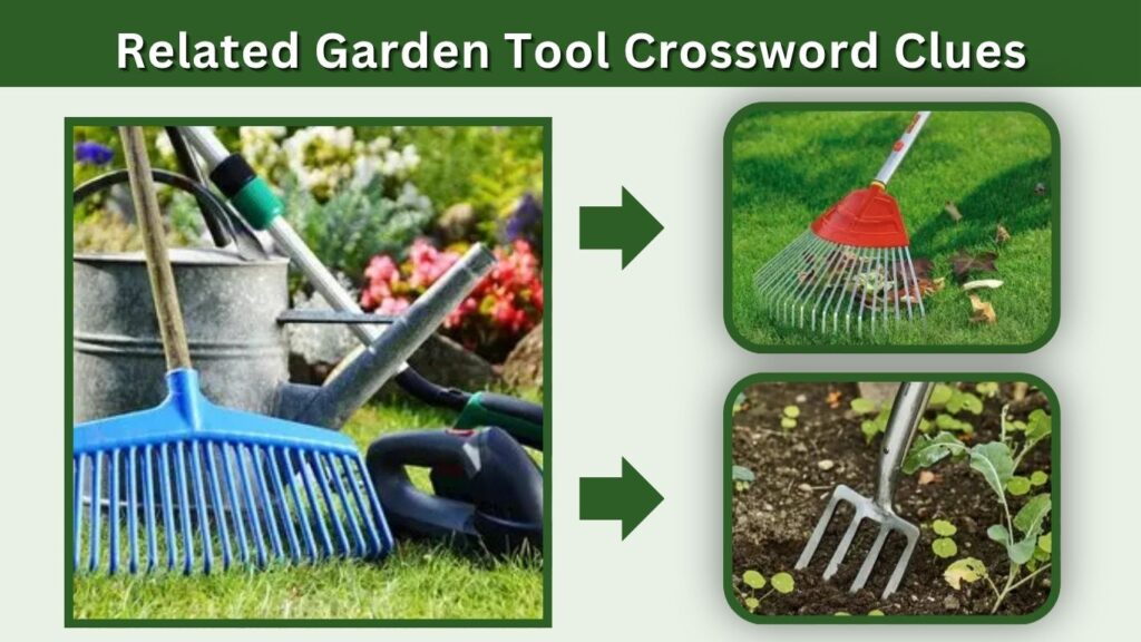 Related Garden Tool Crossword Clues