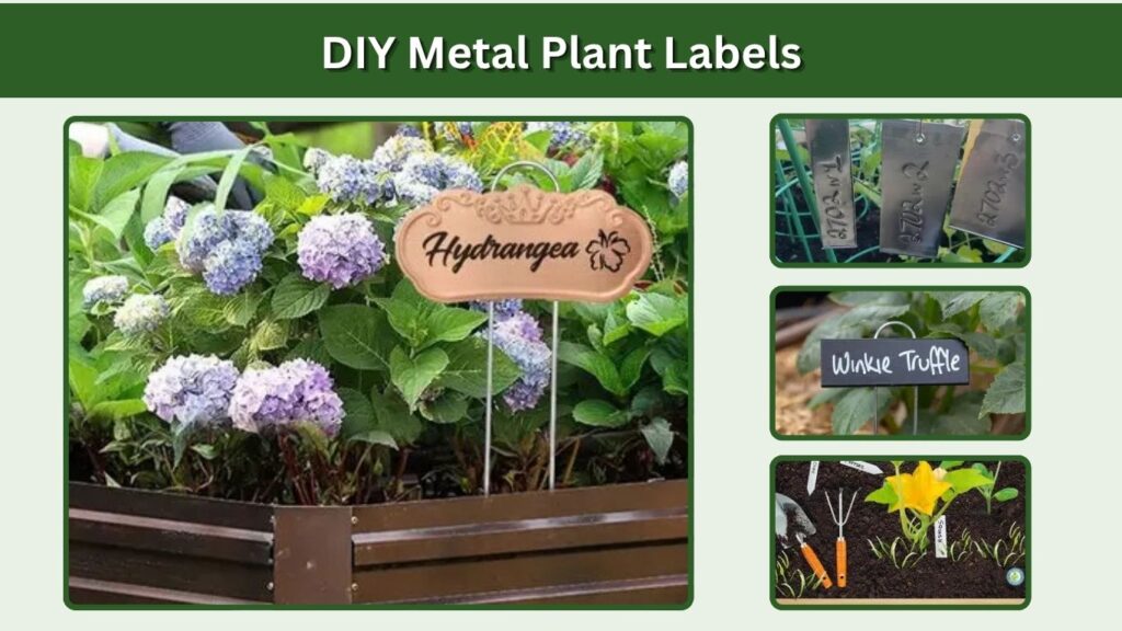 DIY Metal Plant Labels