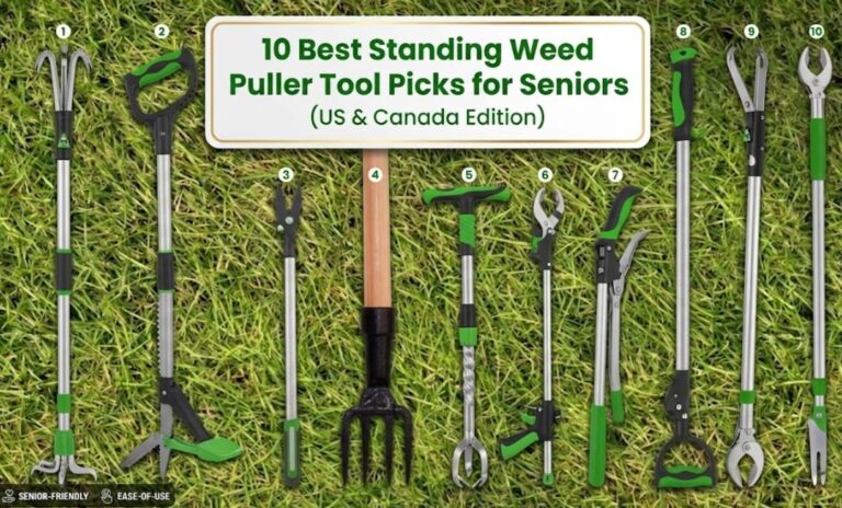 10 Best Standing Weed Puller Tool Picks for Seniors (US & Canada)