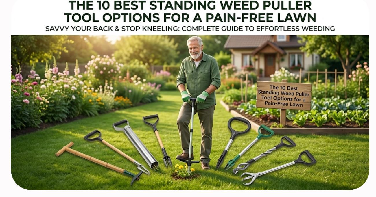 The 10 Best Standing Weed Puller Tool Options for a Pain-Free Lawn
