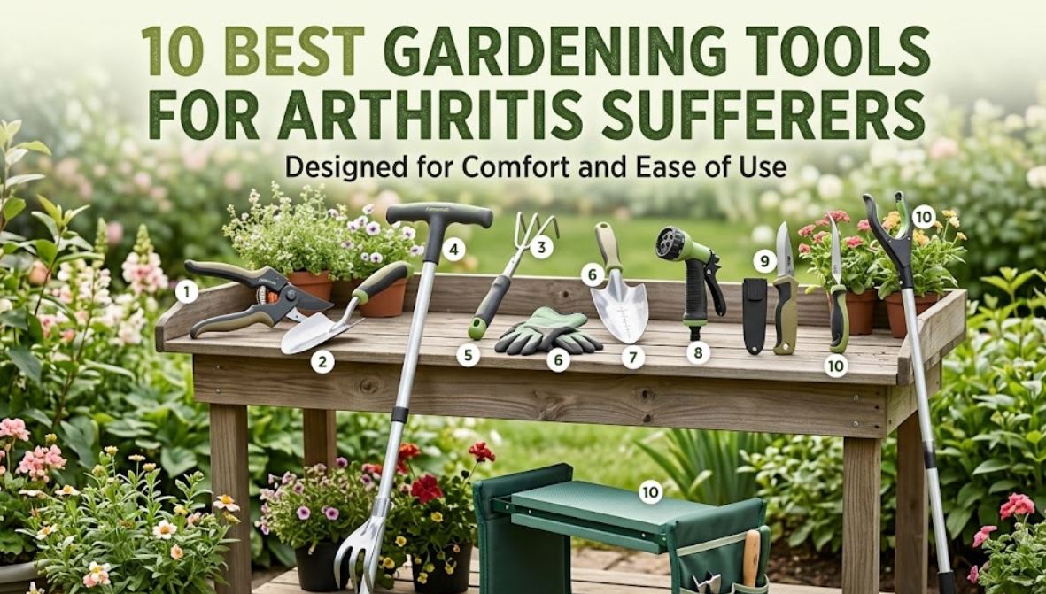 10 Best Gardening Tools for Arthritis Sufferers in the UK, USA, Canada, and Australia