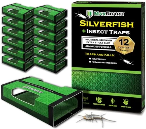 best sticky traps for silverfish