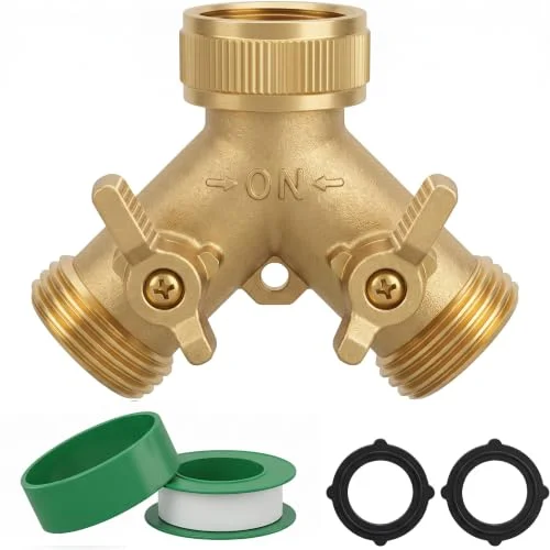 best brass garden hose splitter