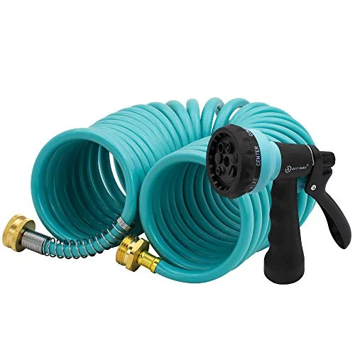 best coiled garden hose for patio watering