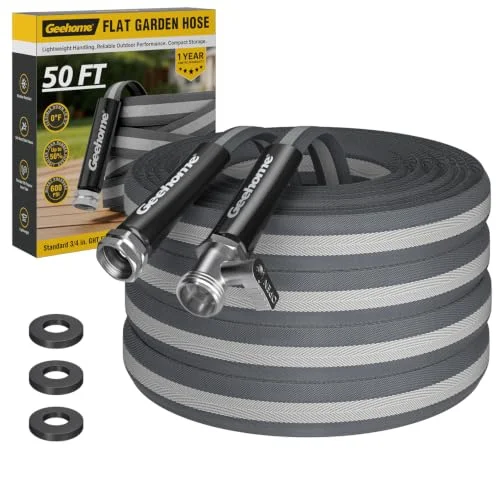best flat garden hose for easy storage
