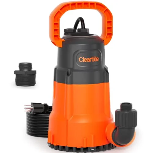 best garden drainage pump for muddy water