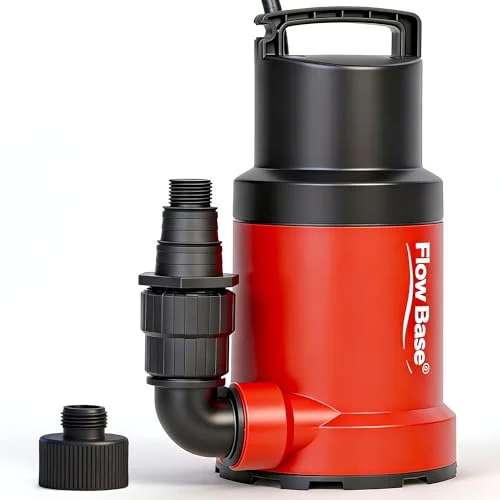 best garden drainage pump with debris filter