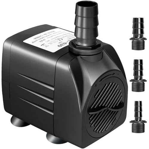 best garden fountain pump with adjustable nozzle