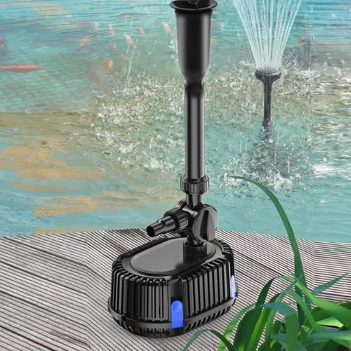 best garden fountain pump with filter