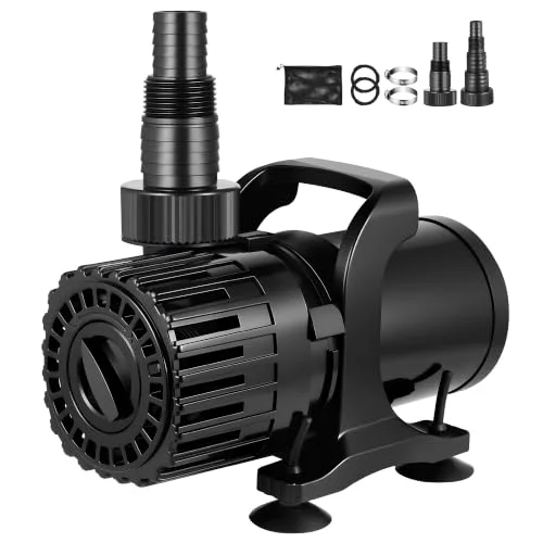 best garden fountain pump with flow control