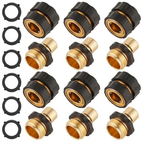 best garden hose with quick release fittings