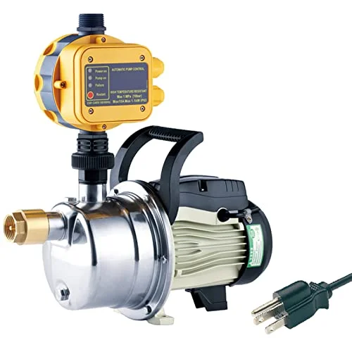 best garden irrigation pump with pressure controller