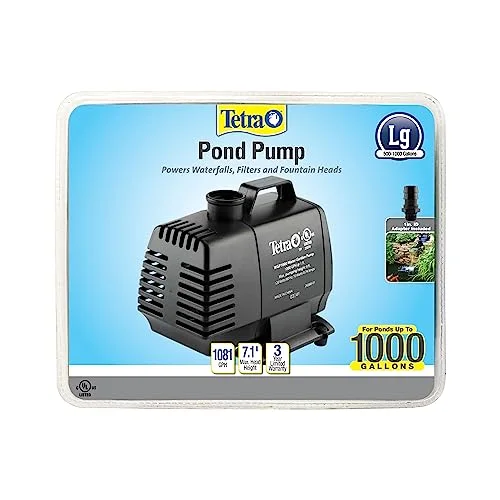 best garden pond pump for 500 gallon pond
