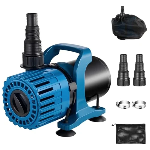 best garden pond pump with adjustable flow