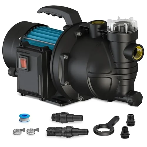 best garden pump pre filter