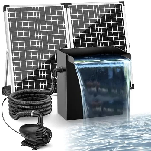 best garden waterfall pump for pondless waterfall