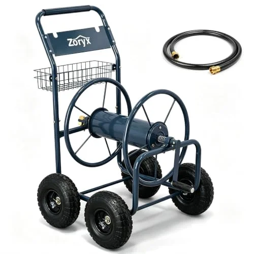 best heavy duty garden hose reel cart