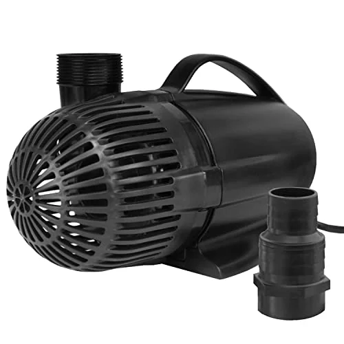 best high flow garden waterfall pump