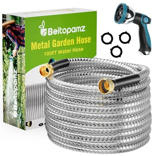 best metal garden hose for large yards
